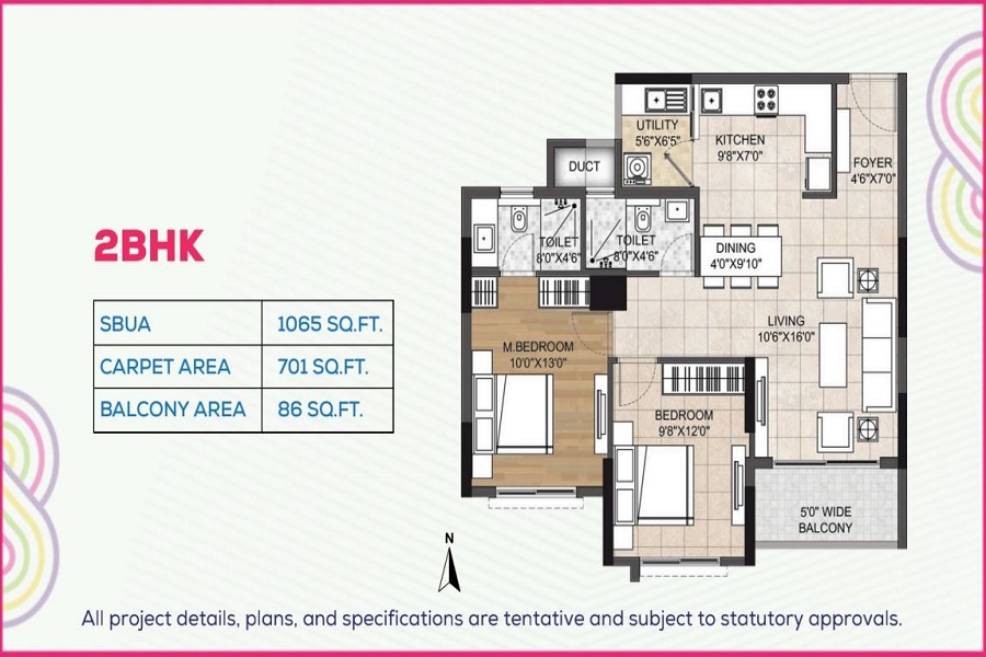 Sipani City Floor Plan